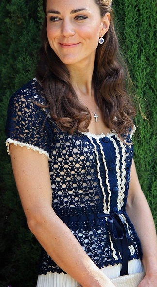 Crochet Kate Middleton Blouse Pattern