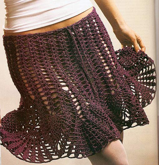 Simple Mesh Skirt Pattern Crochet ⋆ Crochet Kingdom