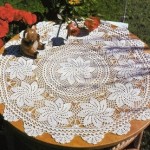Pretty Round Tablecloth Pattern
