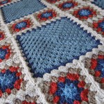 Patchwork Granny Square Blanket Various Sizes