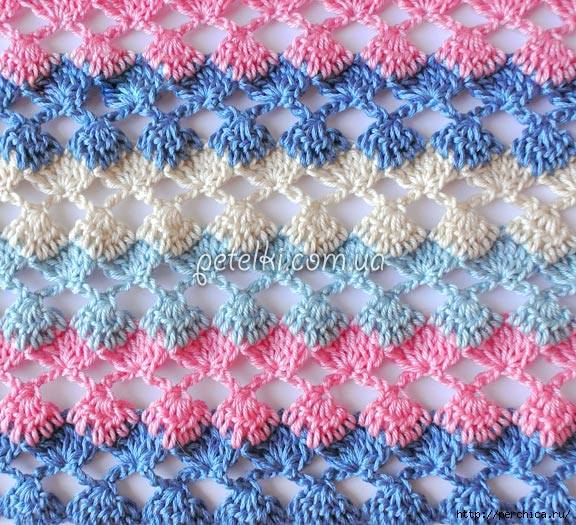 Clams Crochet Stitch