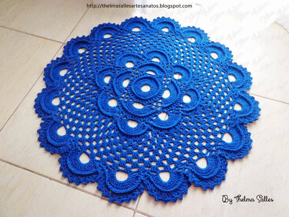 Step by Step Round Doily Pattern - Crochet