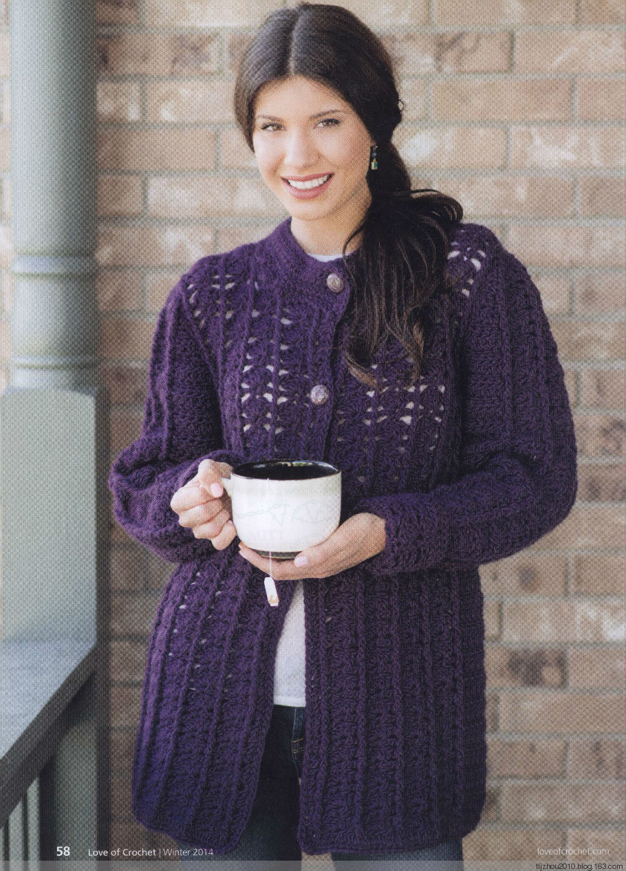 Chunky Crochet Coat Pattern ⋆ Crochet Kingdom