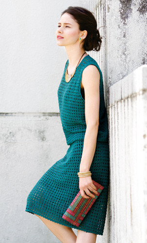 Blousing One Piece - Crochet Dress Pattern