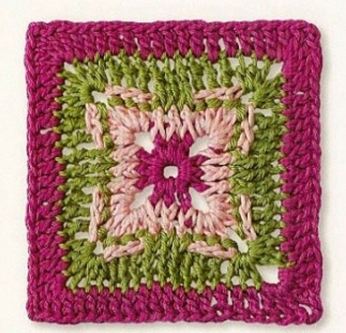 A Squares Square Crochet
