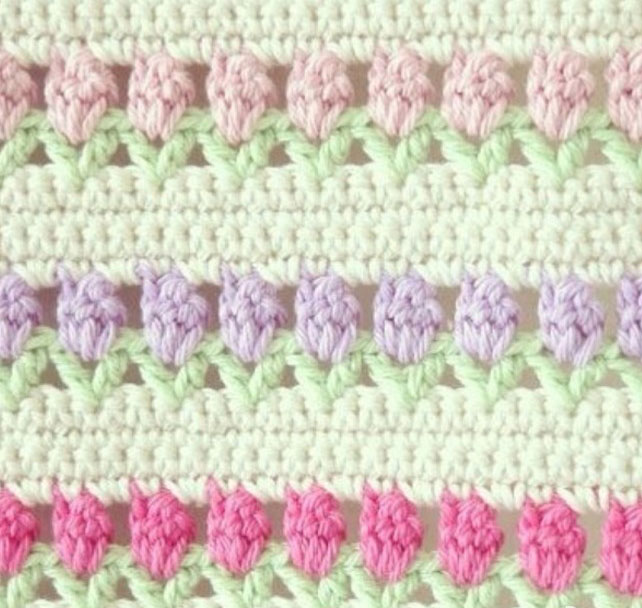 Crochet Flower Stitch ⋆ Crochet Kingdom