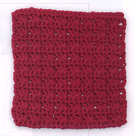 Double Cross Crochet Stitch