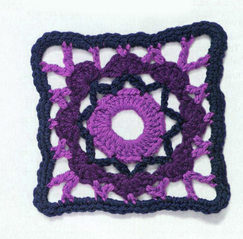 Modern Crochet Square Pattern