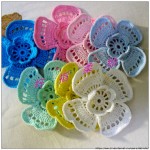In your collection - knitted flowers