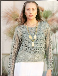 Pulover con look clasico