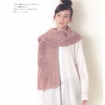 Crochet diamond cable scarf pattern