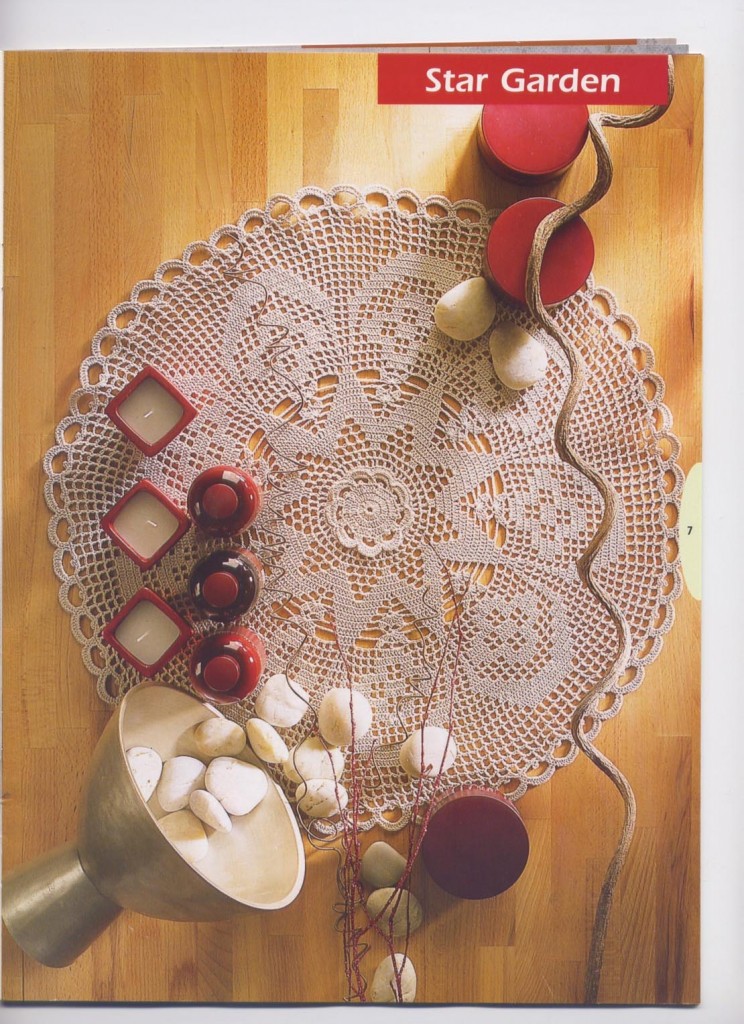 Round Crochet Doily Pattern