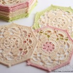 Octagon - crochet coaster pattern