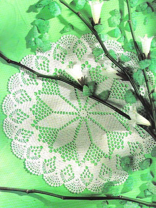 Ogive Arches Crochet Doily Pattern