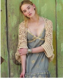 Crochet Mykonos shrug pattern