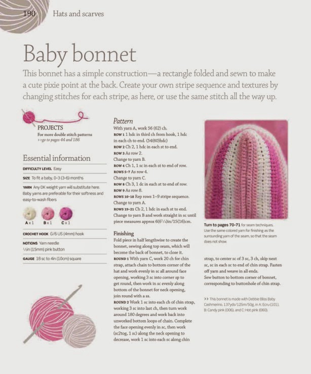 Crochet Baby Bonnet ⋆ Crochet Kingdom
