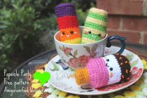 Party Popsicle Amigurumi Free Crochet Pattern