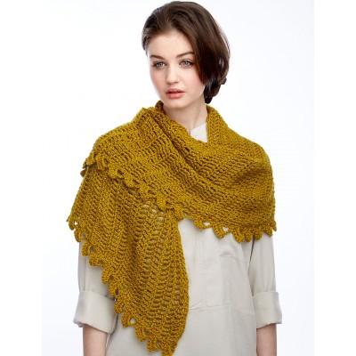 Slice of Nice Shawl - Free Crochet Pattern