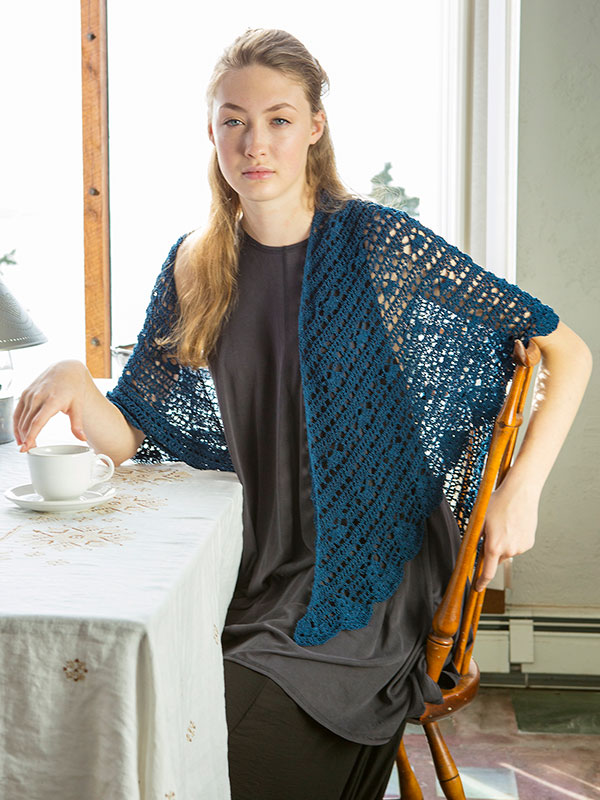 Antigone Crochet Shawl Free Pattern