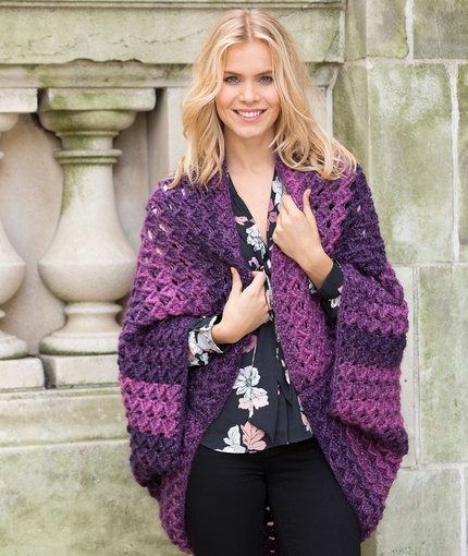 Colossal Shrug Free Crochet Pattern