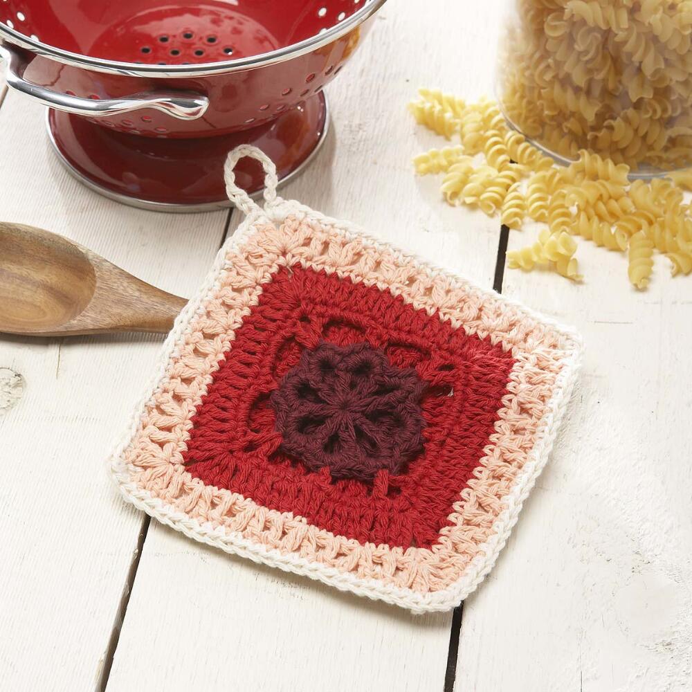 Katie Pot Holder Free Crochet Pattern