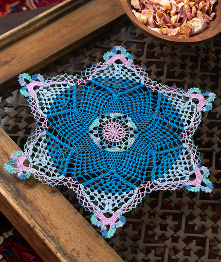 Snowflake Doily Free Crochet Pattern