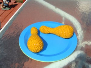 Chicken Drumstick Crochet Pattern