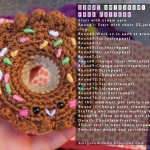 Free pattern Donut Amigurumi
