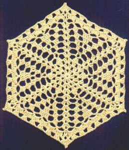 Hexagonal Doily Free Crochet Pattern ⋆ Crochet Kingdom