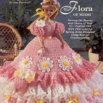 Flora of Miami Gown for Barbie Free Crochet Pattern