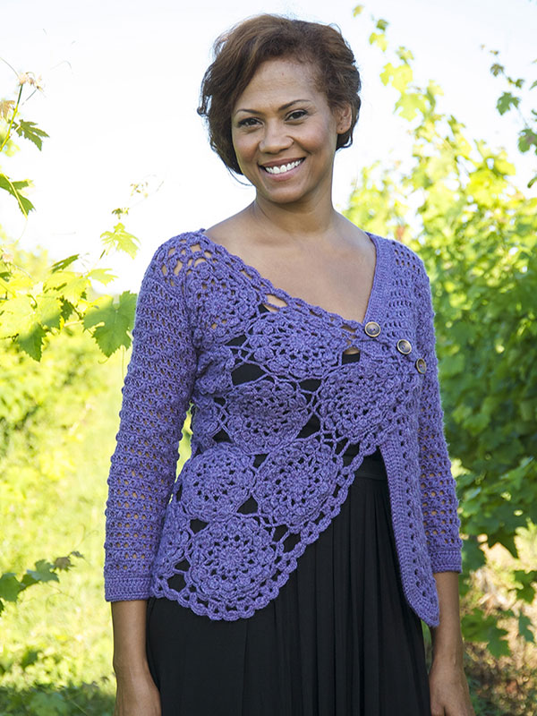 Marseille Free Crochet Cardigan Pattern