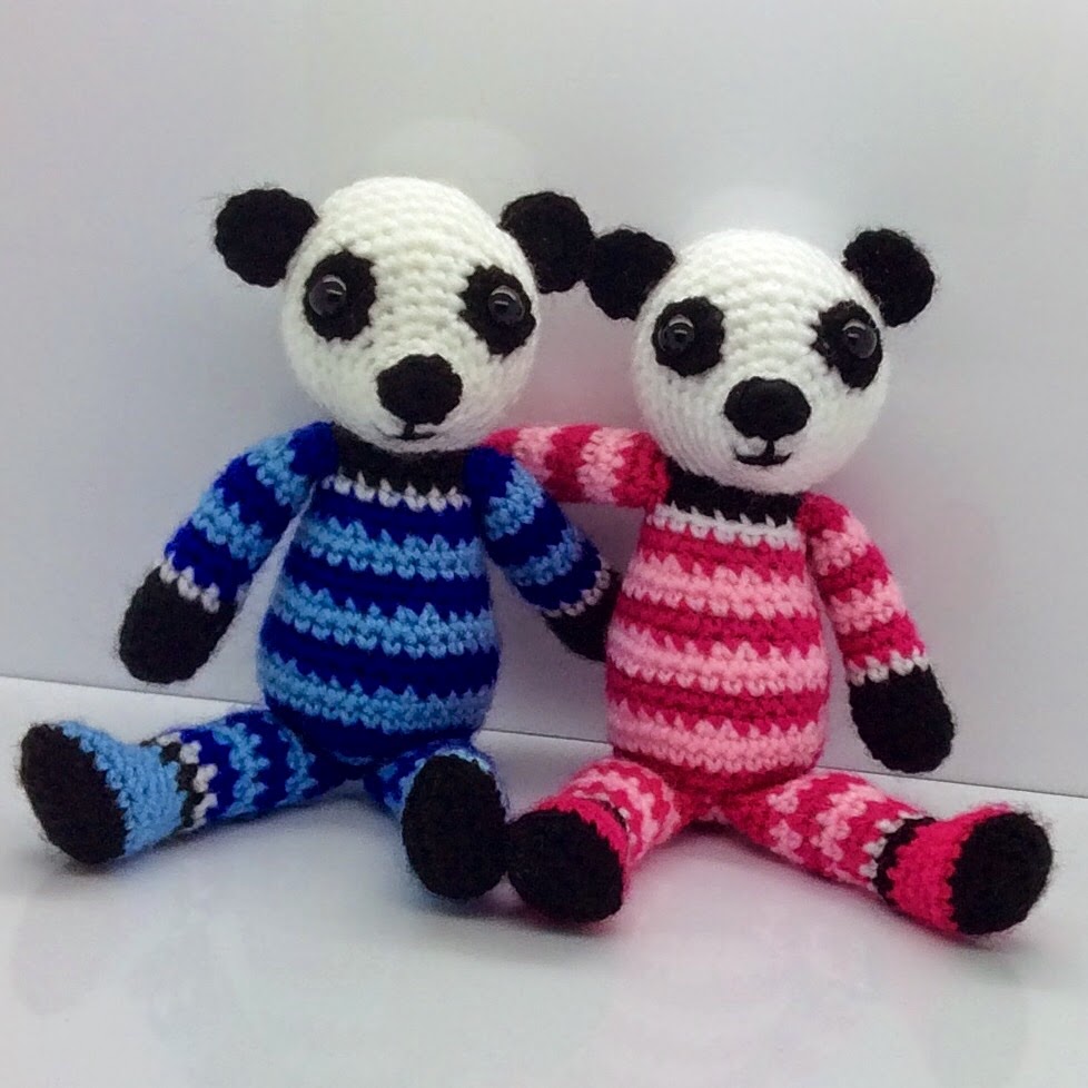 Patch the Panda Free Pattern Crochet