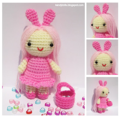 Pink Little Lady Doll Free Crochet Pattern