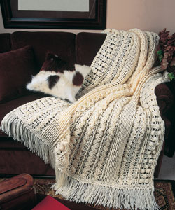 Spare-Time Afghan Free Crochet Pattern