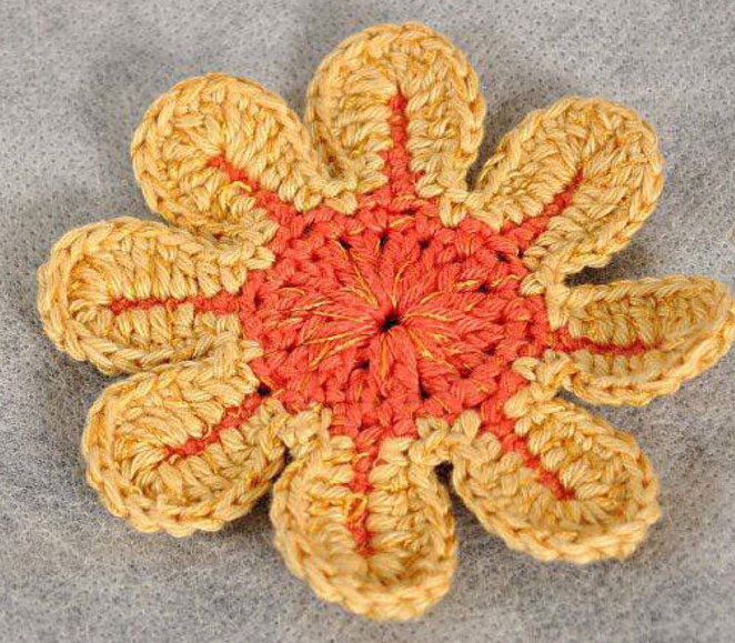 Daisy Crochet Flower Pattern