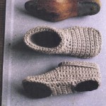 Slipper boots free crochet pattern