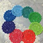 Beautiful circle crochet motif