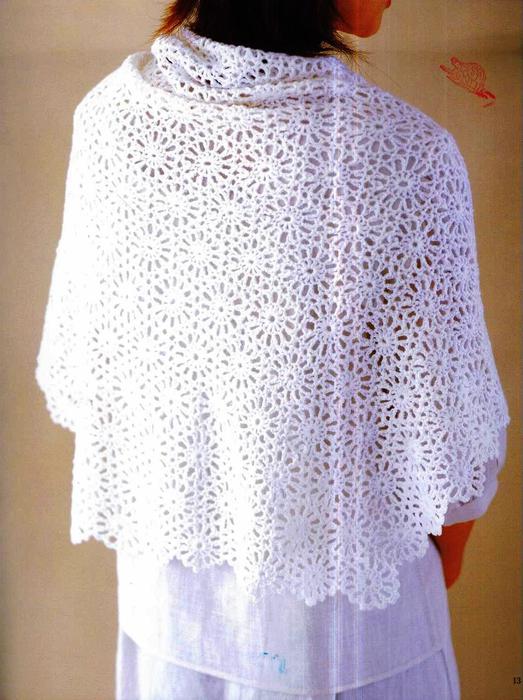 Circular shawl motif