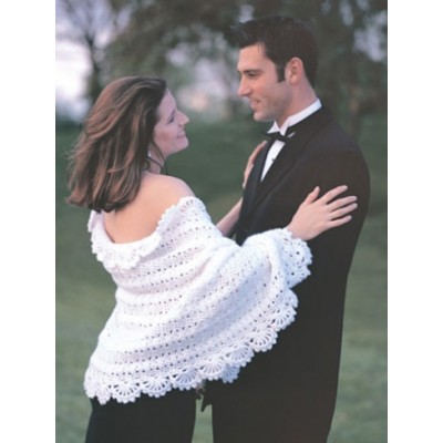 Elegant Simple Shawl Free Crochet Pattern
