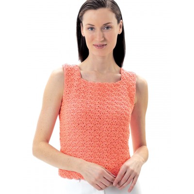 Lily Sugar 'n Cream Summer Top Free Crochet Pattern