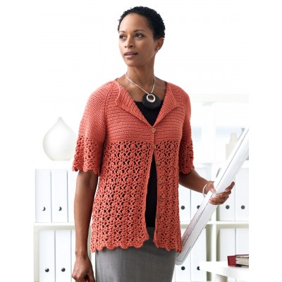 womens plus short sleeve cardigan