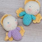 Amigurumi Angel Ornaments free crochet pattern