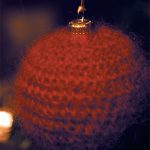 Christmas Crochet Bauble Cover