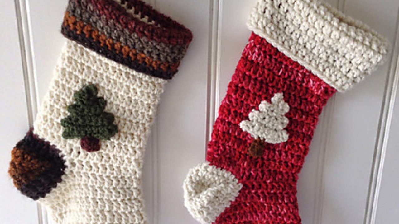 Granny Square Christmas Stocking Crochet Kingdom