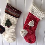 Easy Christmas Stocking Crochet Free Pattern