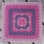 Fans & Lace Afghan Square Free Crochet