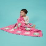 Flower Baby Blanket free crochet pattern