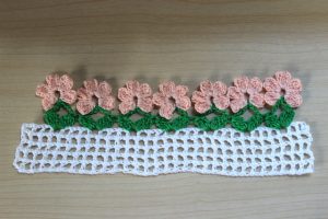 Flower Border Crochet Pattern and Tutorial