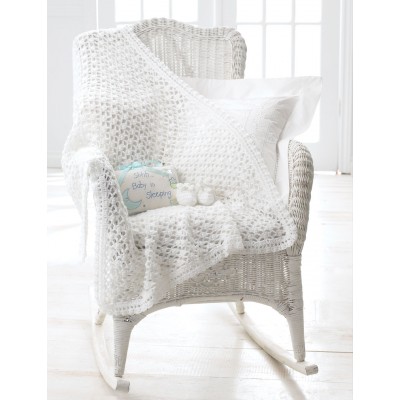 Free Easy Baby's Blanket & Booties Crochet Pattern