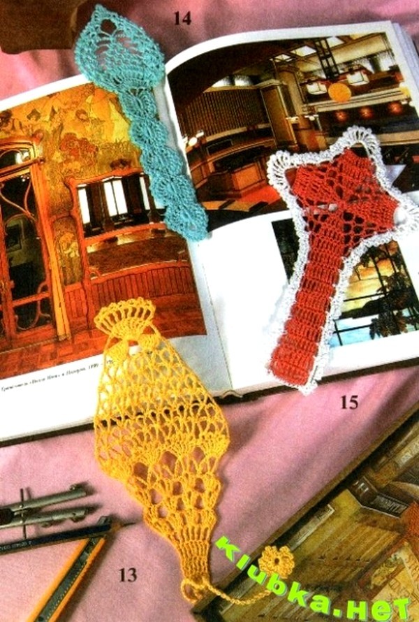 17 Ornate Lace Bookmarks to Crochet